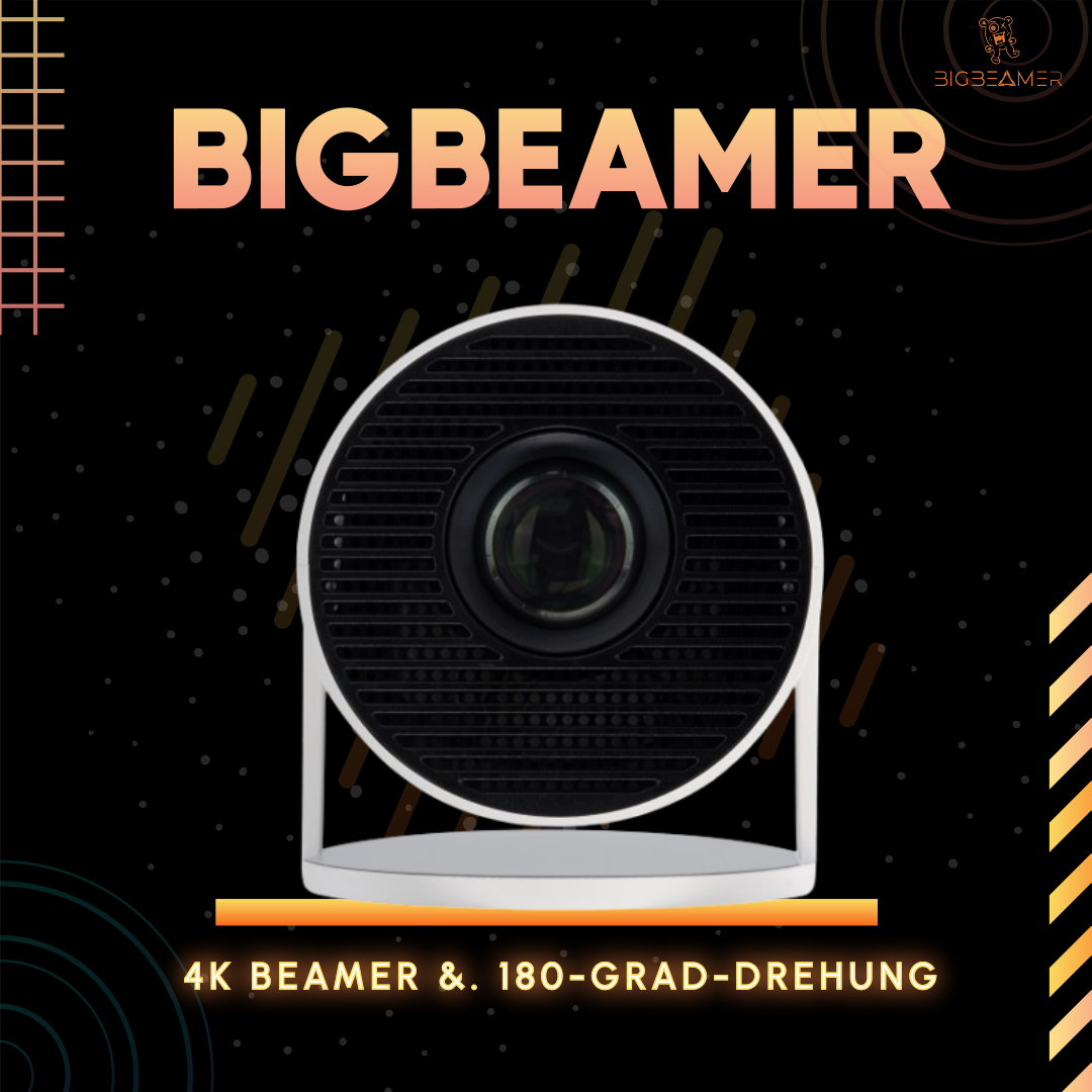 Our BigBeamer - projector